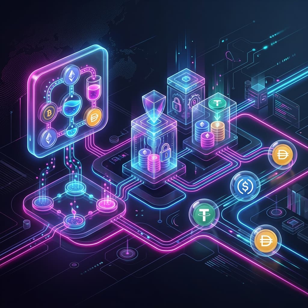 Staking Nedir? Nasıl Çalışır ve Riskleri Nelerdir? konusunu anlatan KipInCrypto rehber görseli